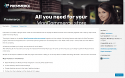 Page screenshot: Premmerce &rarr; Get premmerce full pack
