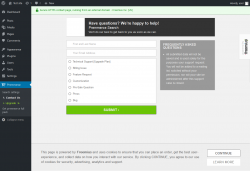 Page screenshot: Premmerce &rarr; Contact Us