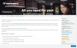 Page screenshot: Premmerce &rarr; Get premmerce full pack