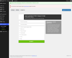Page screenshot: Premmerce &rarr; 
            Contact Us        