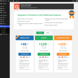 Page screenshot: Premmerce &rarr; Upgrade&nbsp;&nbsp;➤