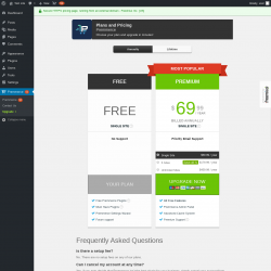 Page screenshot: Premmerce  → Upgrade  ➤