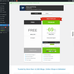 Page screenshot: Premmerce  → Upgrade  ➤