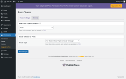 Page screenshot: Permissions &rarr; Teaser