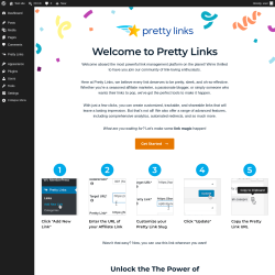 Page screenshot: Welcome &lsaquo; Test site &mdash; WordPress
