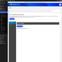 Page screenshot: Pretty Links  &rarr; Tools