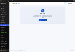Page screenshot: Pretty Links  &rarr; Link in Bio PRO