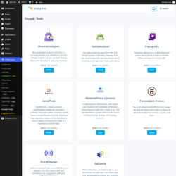 Page screenshot: Pretty Links  &rarr; Growth Tools