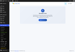 Page screenshot: Pretty Links  &rarr; Developer PRO
