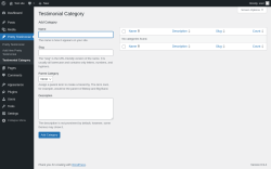 Page screenshot: Pretty Testimonial &rarr; Testimonial Category