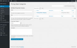 Page screenshot: Pricing Deals Rules → Pricing Deals Categories