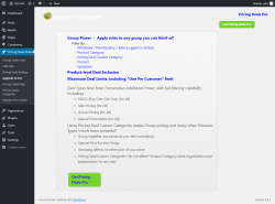 Page screenshot: Pricing Deals Rules → Upgrade to Pro