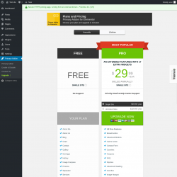 Page screenshot: Primary Addon → Upgrade  ➤