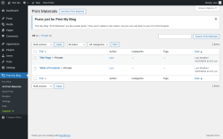 Page screenshot: Print My Blog → All Print Materials