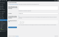 Page screenshot: Print My Blog → Help