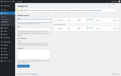 Page screenshot: Artists &rarr; Categories
