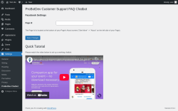 Page screenshot: Settings &rarr; ProBotDev Chatbot