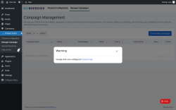 Page screenshot: Product Feed → Manage Campaign