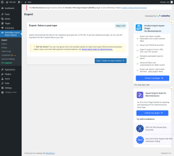 Page screenshot: WebToffee Import Export (Basic)