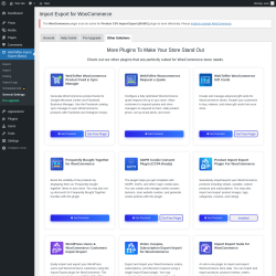 Page screenshot: WebToffee Import Export (Basic) → General Settings → Other Solutions