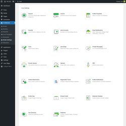 Page screenshot: ProfileGrid → Global Settings