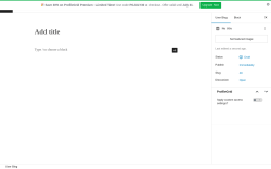 Page screenshot: User Blogs → Add Post