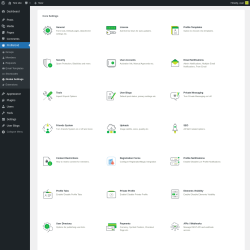 Page screenshot: ProfileGrid &rarr; Global Settings