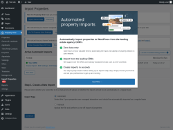 Page screenshot: Property Hive &rarr; Import Properties