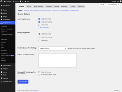 Page screenshot: Property Hive &rarr; Settings