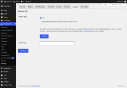 Page screenshot: Property Hive &rarr; Settings &rarr; License