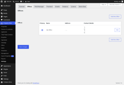 Page screenshot: Property Hive &rarr; Settings &rarr; Offices