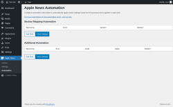 Page screenshot: Apple News → Automation