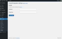 Page screenshot: Settings → PushAll