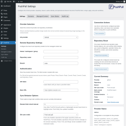 Page screenshot: PushPull