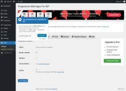 Page screenshot: PWA