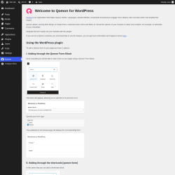 Page screenshot: Qomon