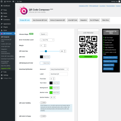 Page screenshot: QR Composer