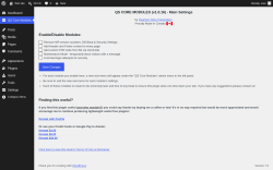 Page screenshot: QS Core Modules