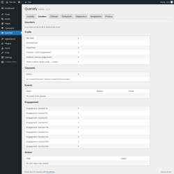 Page screenshot: Quantely &rarr; Counters