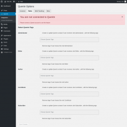 Page screenshot: Quentn &rarr; Roles
