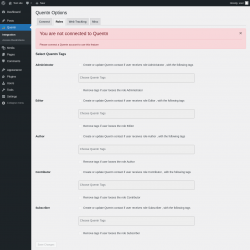 Page screenshot: Quentn &rarr; Roles