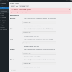 Page screenshot: Quentn &rarr; Roles