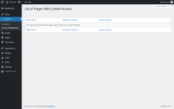 Page screenshot: Quentn &rarr; Access Restrictions