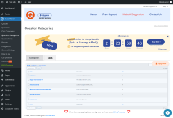 Page screenshot: Quiz Maker → Question Categories → 
            Tags        