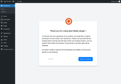 Page screenshot: Quiz Maker &rarr; Quiz Categories