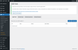 Page screenshot: QSM → Tools