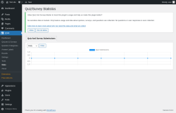 Page screenshot: QSM → Stats