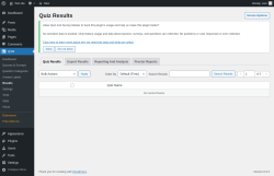 Page screenshot: QSM → Results
