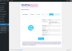 Page screenshot: Quttera → Internal Scanner