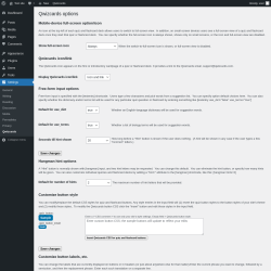Page screenshot: Settings → Qwizcards